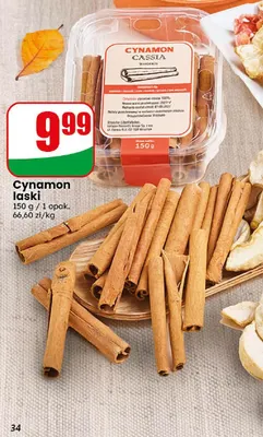 Cynamon laski promocja w Dino