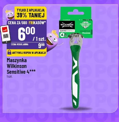 Maszynka Wilkinson Sensitive 4 promocja w POLOmarket