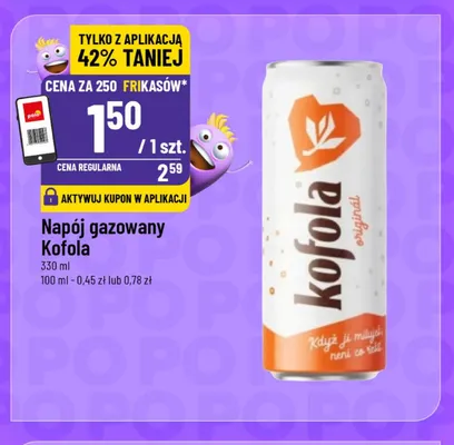 Napój gazowany Kofola promocja w POLOmarket