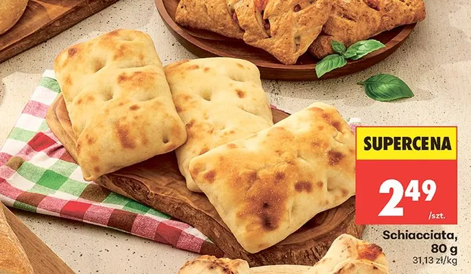 Schiacciata promocja w Biedronka