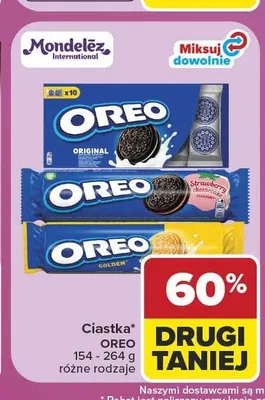 Ciastka Oreo Original promocja w Carrefour