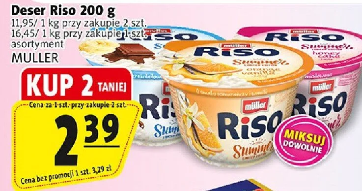 Deser Riso promocja w Prim Market