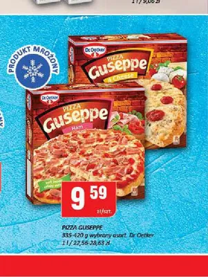 Pizza Guseppe Cztery Sery Dr. Oetker promocja w Chorten
