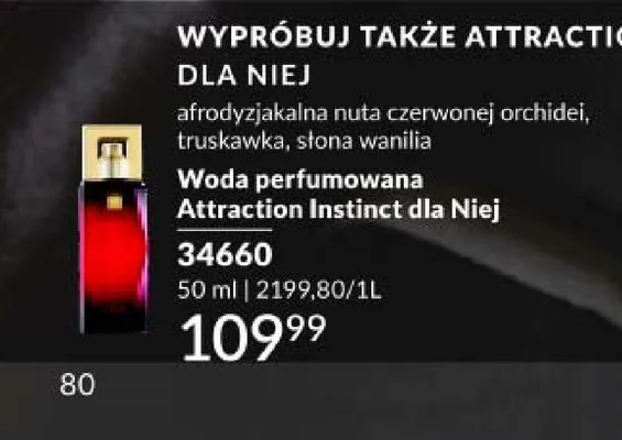 Woda perfumowana dla Niej promocja w AVON