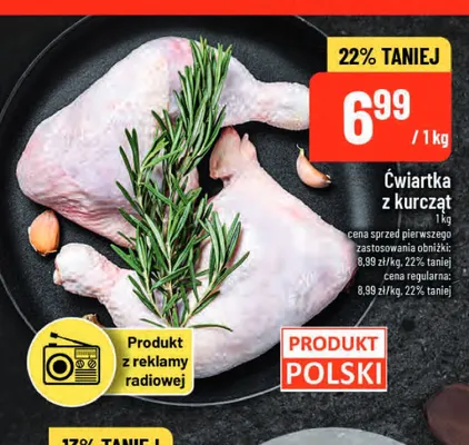 Ćwiartka z kurcząt promocja w POLOmarket