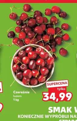 Czereśnie promocja w Kaufland