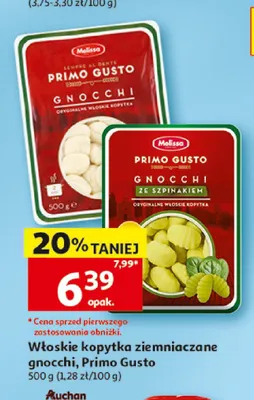 Włoskie kopytka ziemniaczane gnocchi Primo Gusto promocja w Auchan