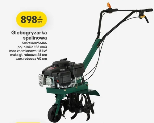 Glebogryzarka spalinowa promocja w Castorama