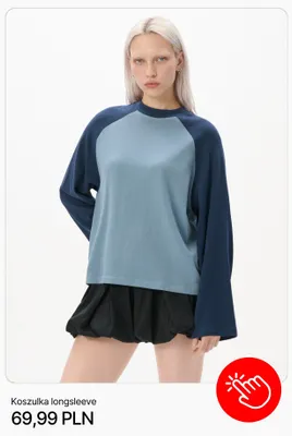 Koszulka longsleeve Cropp promocja w Cropp