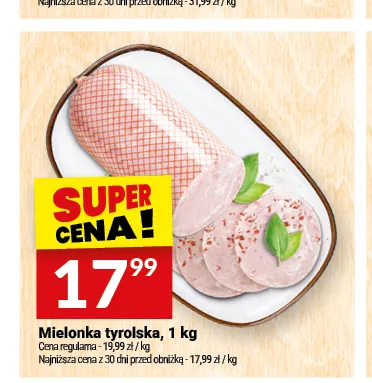 Mielonka tyrolska Białecki Wędzarnia promocja w Twój Market
