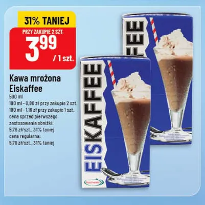 Kawa mrożona Hochwald Eiskaffee promocja w POLOmarket