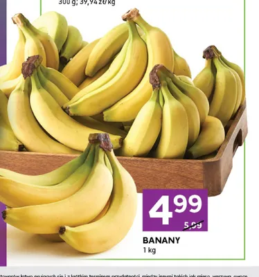 Banany promocja w Stokrotka