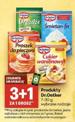 Śmietan-fix Dr.Oetker promocja w Delikatesy Centrum