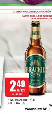 Piwo Brackie Pils promocja w Bingo