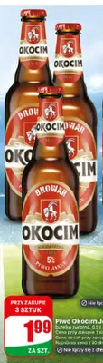 Piwo Okocim Jasne Retro promocja w Dino