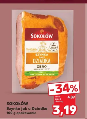 Szynka jak u Dziadka Sokołów promocja w Kaufland