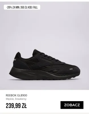 Sneakersy męskie Reebok GL8900 promocja w Sizeer
