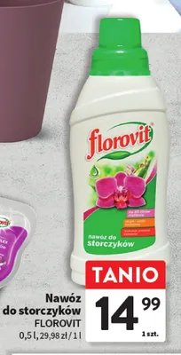 Nawóz do storczyków FLOROVIT promocja w Intermarche