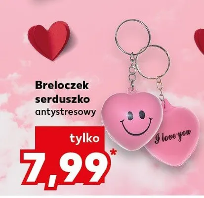 Breloczek serduszko antysmog promocja w Kaufland