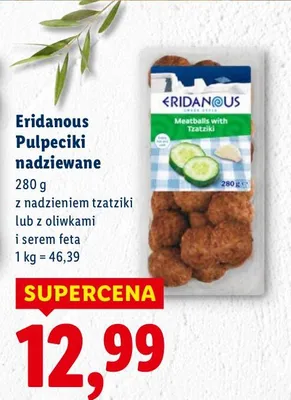 Pulpeciki nadziewane tzaziki promocja w Lidl