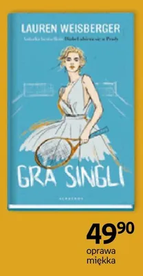 Książka Gra singli Lauren Weisberger oprawa miękka Wydawnictwo Albatros promocja w Empik