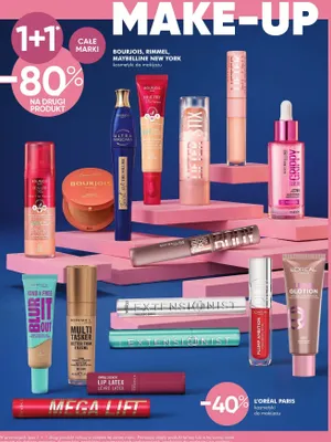 Kosmetyki do makijażu promocja w Super-Pharm