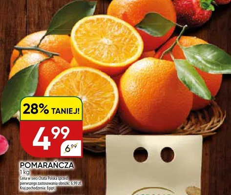 Pomarańcza promocja w Chata Polska
