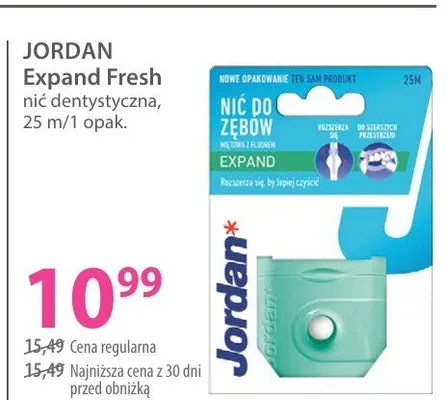 Expand Fresh nić dentystyczna promocja w Hebe