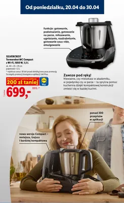 Termorobot MC Compact z Wi-Fi promocja w Lidl