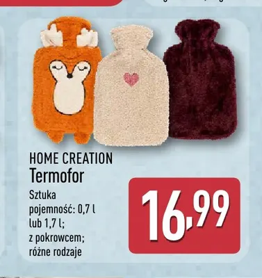 Termofor 0,7 l Home Creation promocja w Aldi