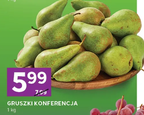 Gruszki Konferencja promocja w Stokrotka