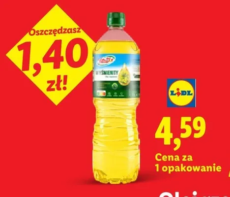 Olej rzepakowy Vita D'or Wyśmienity promocja w Lidl
