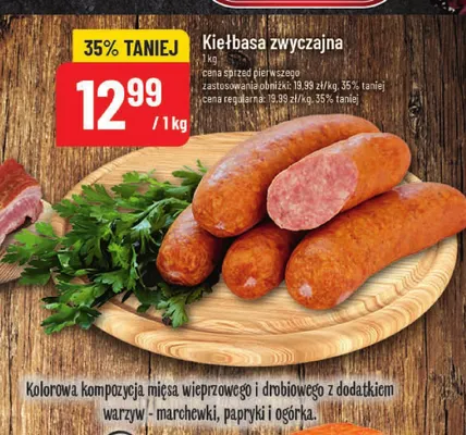 Kiełbasa zwyczajna promocja w POLOmarket
