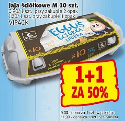 Jaja ściółkowe M promocja w Prim Market