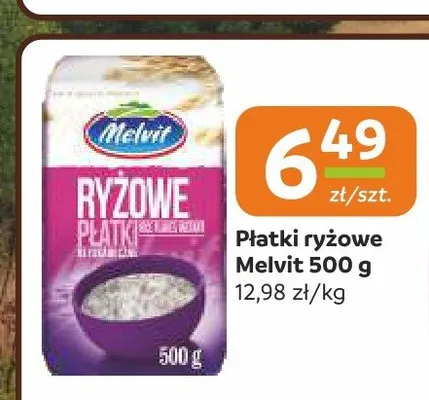 Płatki ryżowe Melvit promocja w Gama