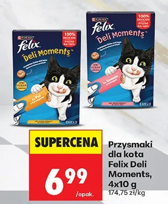 Przysmaki dla kota Deli Moments promocja w Biedronka