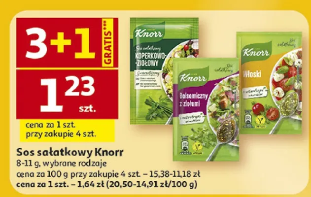 Sos sałatkowy promocja w Auchan