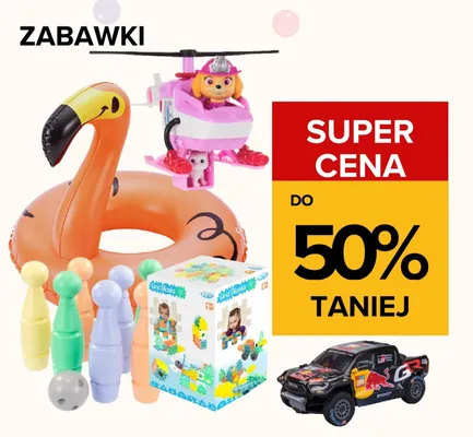 Zabawki promocja w Supeco