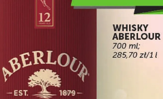 Whisky promocja w Groszek