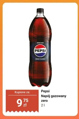 Napój gazowany Pepsi Zero promocja w Dino