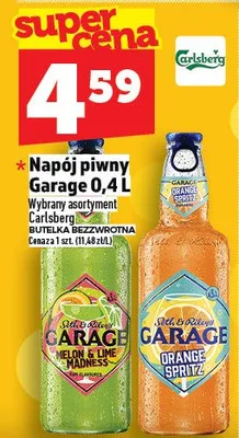 Napój piwny Garage promocja w TOPAZ