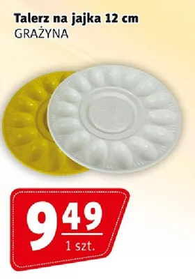 Talerz na jajka 12cm promocja w Prim Market