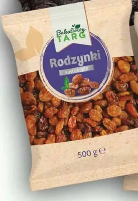 Bakalie rodzynki suszone promocja w Dino