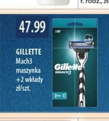 Maszynka do golenia Gillette Mach3 promocja w Drogerie Laboo