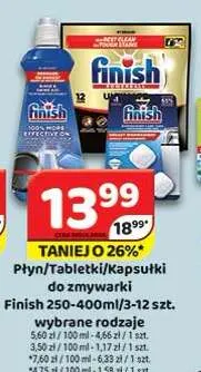 Płyn/Tabletki/Kapsułki do zmywarki Finish wybrane rodzaje promocja w Delfin