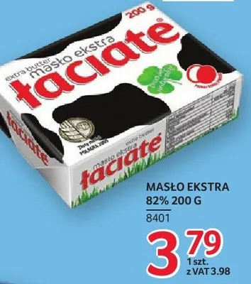 Masło ekstra 82% Łaciate 200g promocja w Selgros