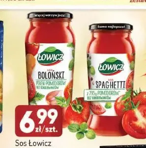 Sos Łowicz spaghetti promocja w Avita