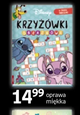 Książka Disney Krzyżówki oprawa miękka promocja w Empik