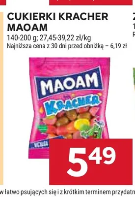 Cukierki Kracher Maoam promocja w Stokrotka