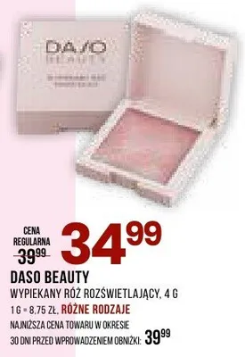 Wypiekany róż rozświetlający, 4g promocja w Drogerie Natura